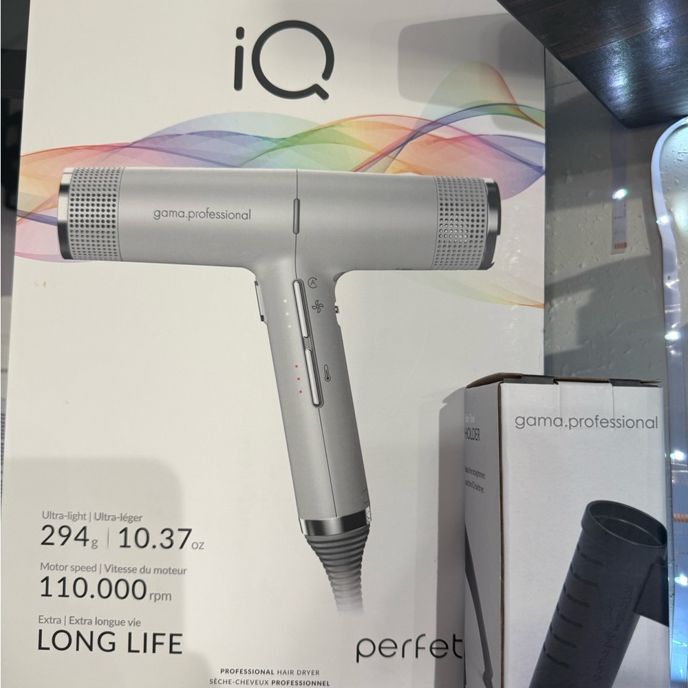 Silver Hair Dryer
